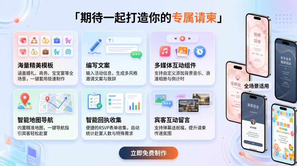 订婚宴避坑｜电子邀请函保姆级教程，新手也能做出高级感，告别廉价感拉满